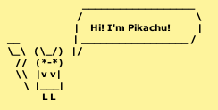 Pikachu!!!